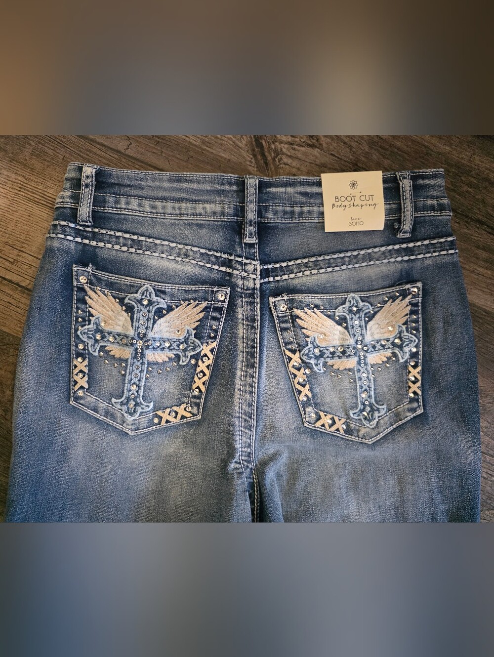 Womens Love Soho Bootcut Jeans